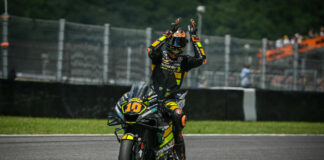 Luca Marini (10). Photo courtesy Mooney VR46 Racing Team.
