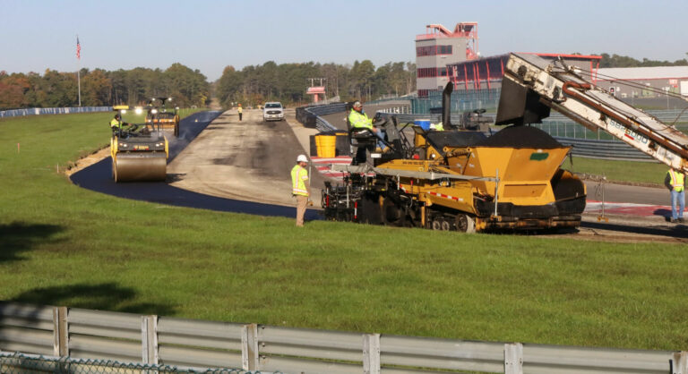 Video: New Jersey Motorsports Park Repaving Project Is Progressing