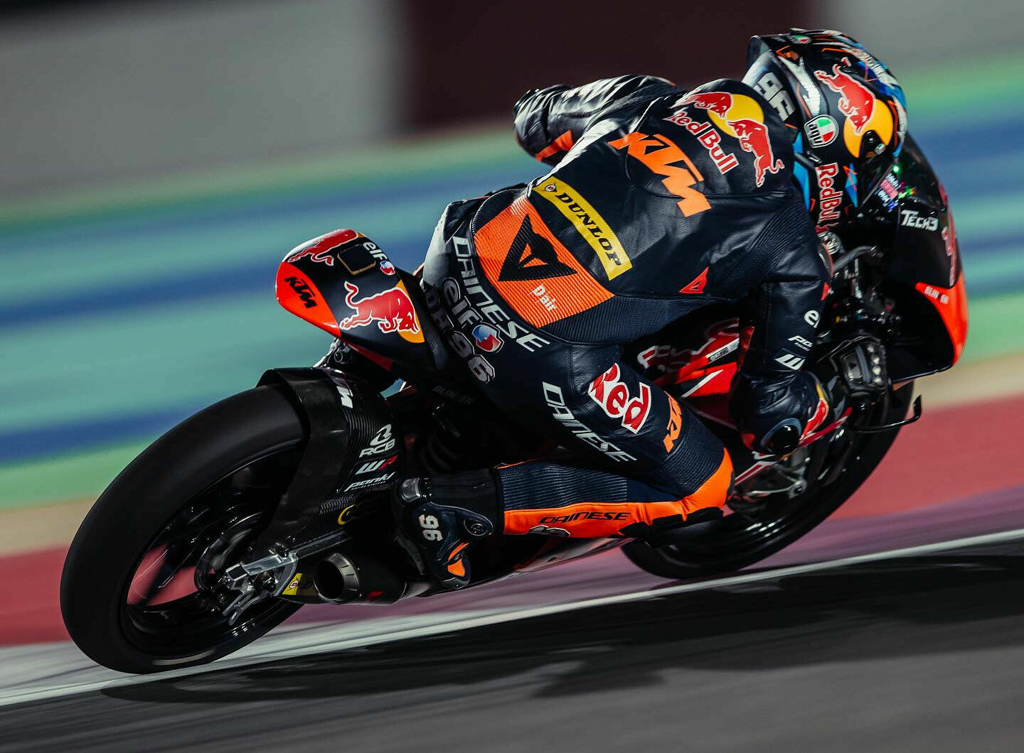 Daniel Holgado (96). Photo courtesy Red Bull KTM Tech3.