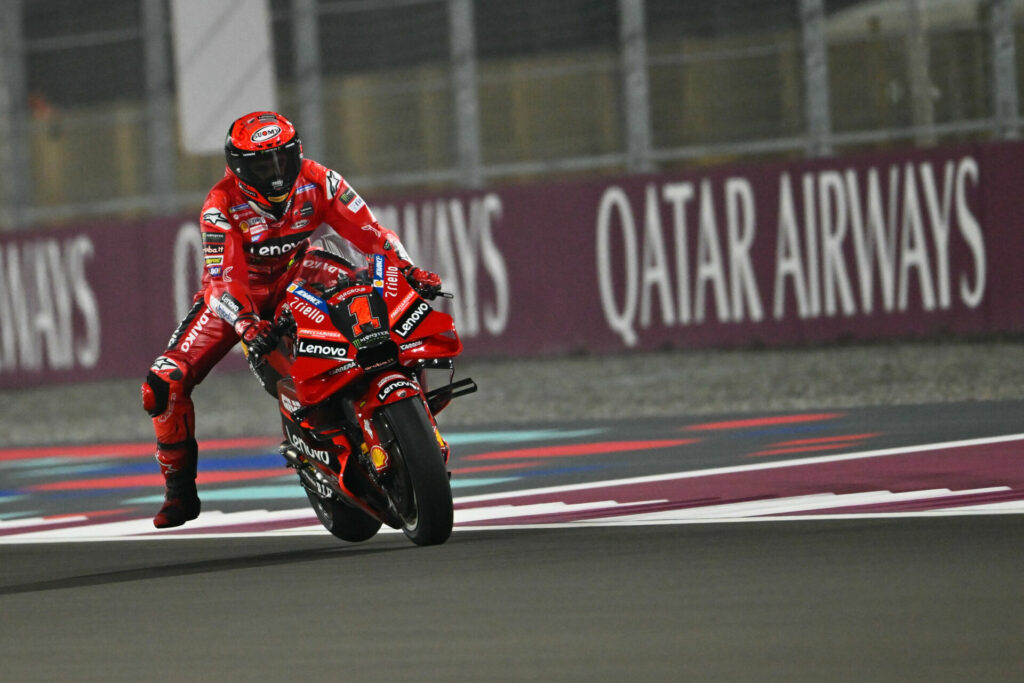 Francesco Bagnaia (1). Photo courtesy Dorna.