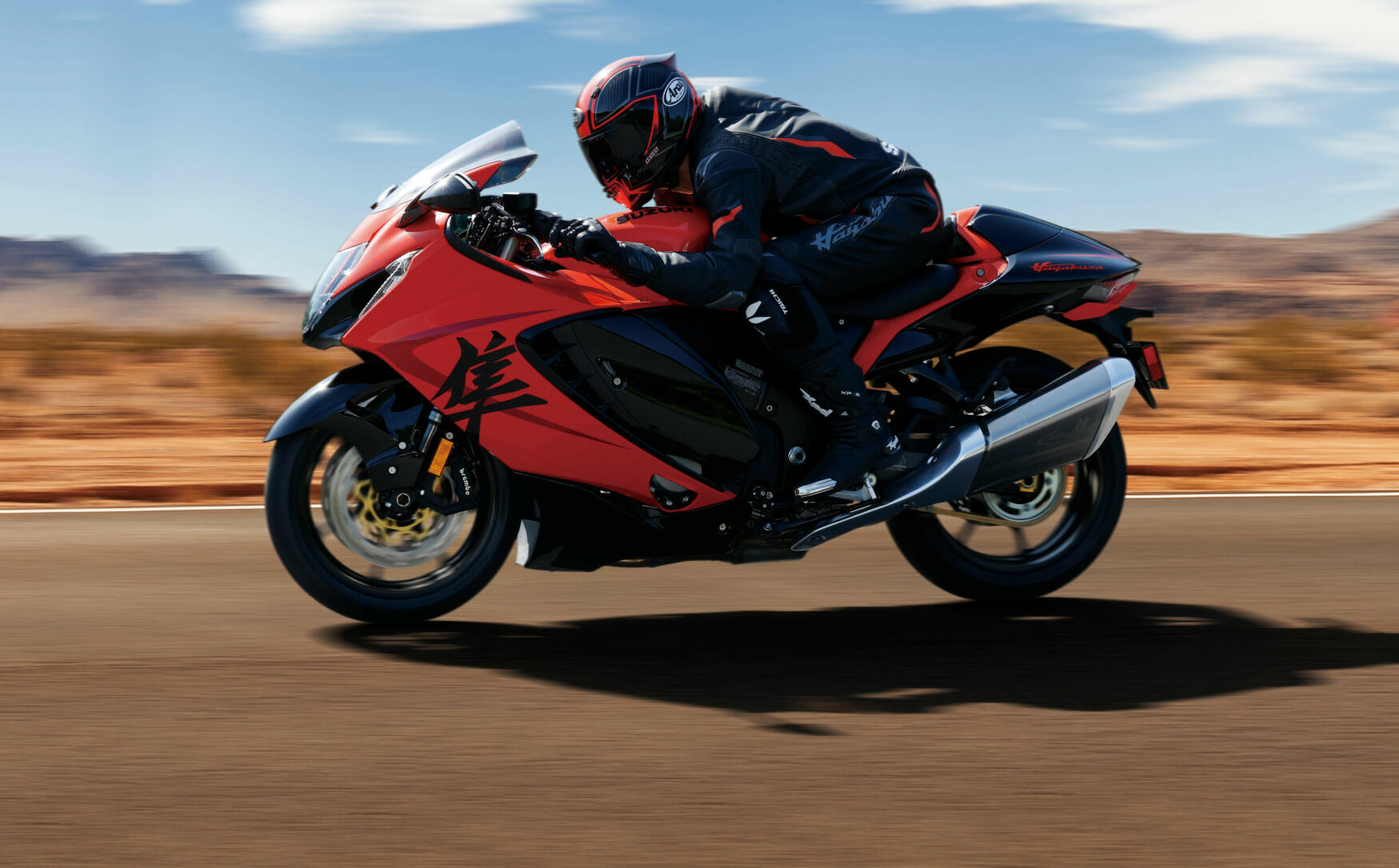 A 2023-model Suzuki Hayabusa. Photo courtesy Suzuki Motor USA, LLC.