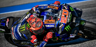 Fabio Quartararo (20). Photo courtesy Monster Energy Yamaha.