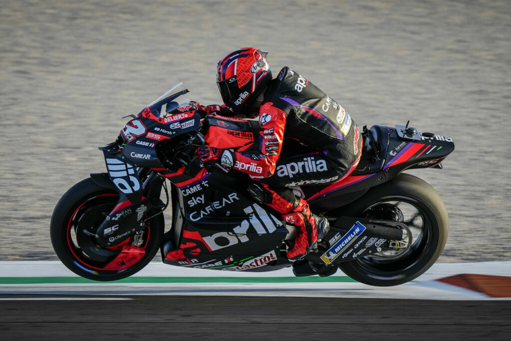 Maverick Vinales (12). Photo courtesy Dorna.