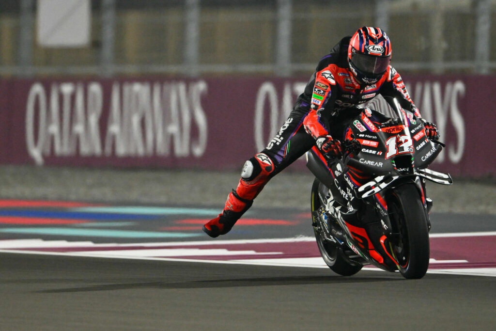 Maverick Vinales (12). Photo courtesy Dorna.