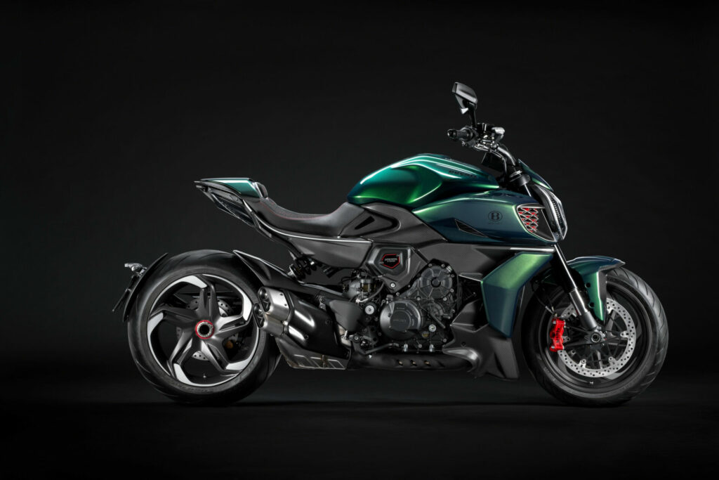 A Ducati Diavel for Bentley. Photo courtesy Ducati.