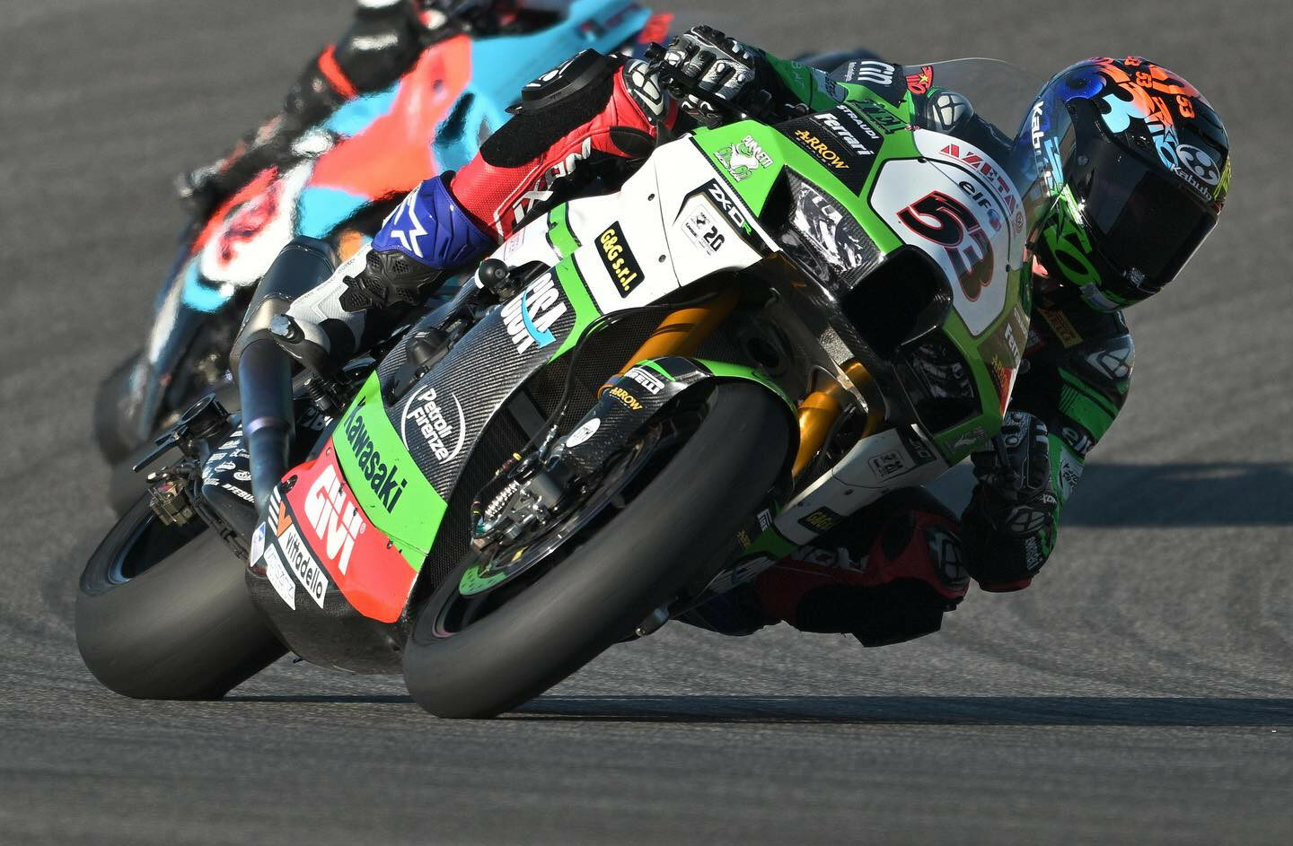 Tito Rabat (53). Photo courtesy Kawasaki Puccetti Racing.