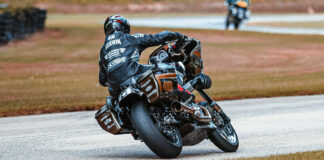Bagger Racing League (BRL) is adding an entry-level Super Street category to its lineup of classes, which includes the NAMZ Bagger GP class for highly modified machines like the one pictured. Photo by Tom Punchur, courtesy BRL.