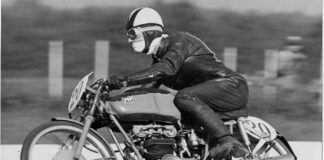 Cecil Sandford (20). Photo courtesy MV Agusta.