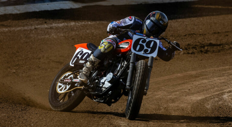 American Flat Track: Halbert Racing Harley-Davidson At Daytona Short Track