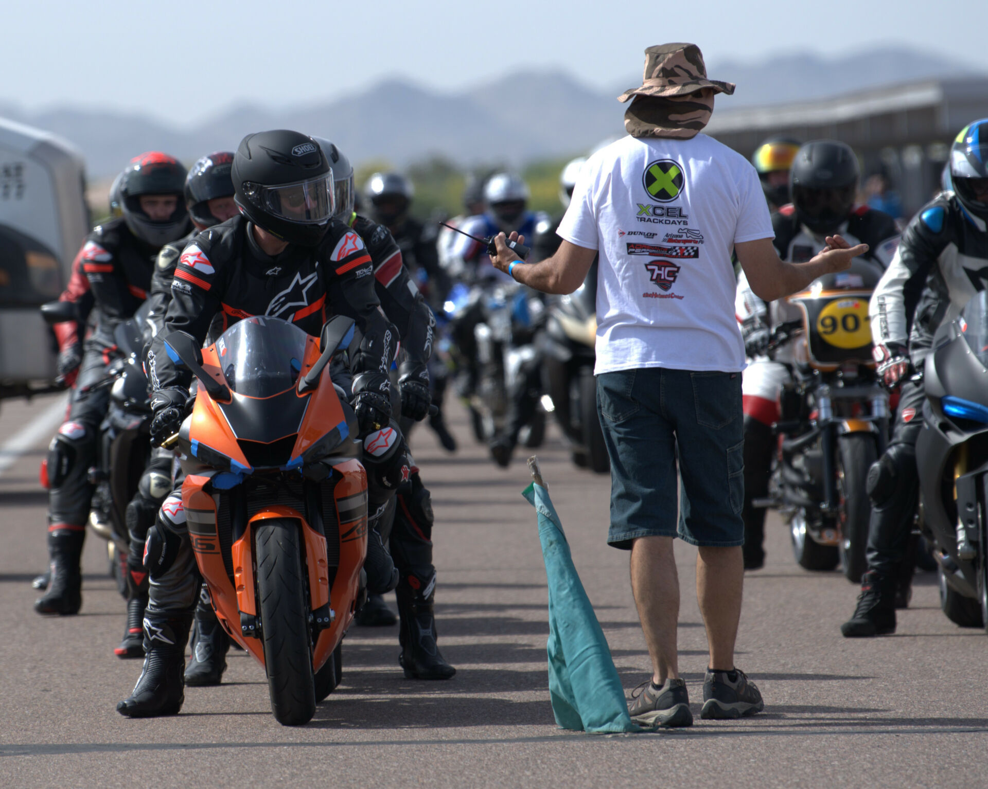 A scene from an XCEL Trackdays event. Photo courtesy XCEL Trackdays.
