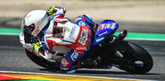 Chris Clark (27) as seen at MotorLand Aragon in 2023. Photo courtesy Chris Clark Racing.