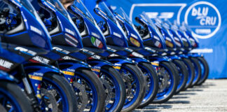 Registration is now open for the 2024 Yamaha R3 bLU cRU FIM World Cup. Photo courtesy Yamaha Motor Europe.