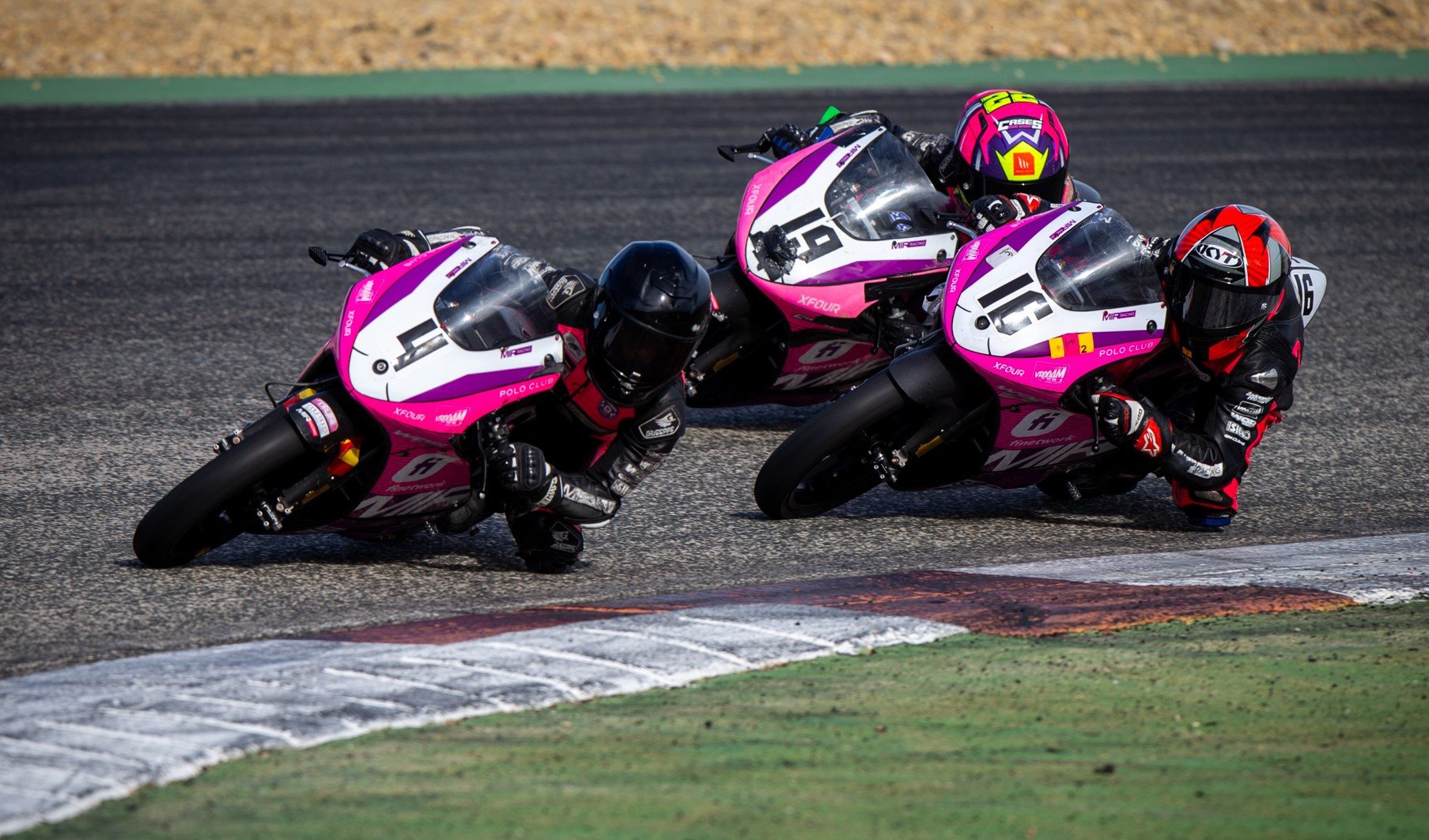 American Nathan Gouker (16) in action at the Cartagena Circuit, in Spain. Photo courtesy Nathan Gouker.