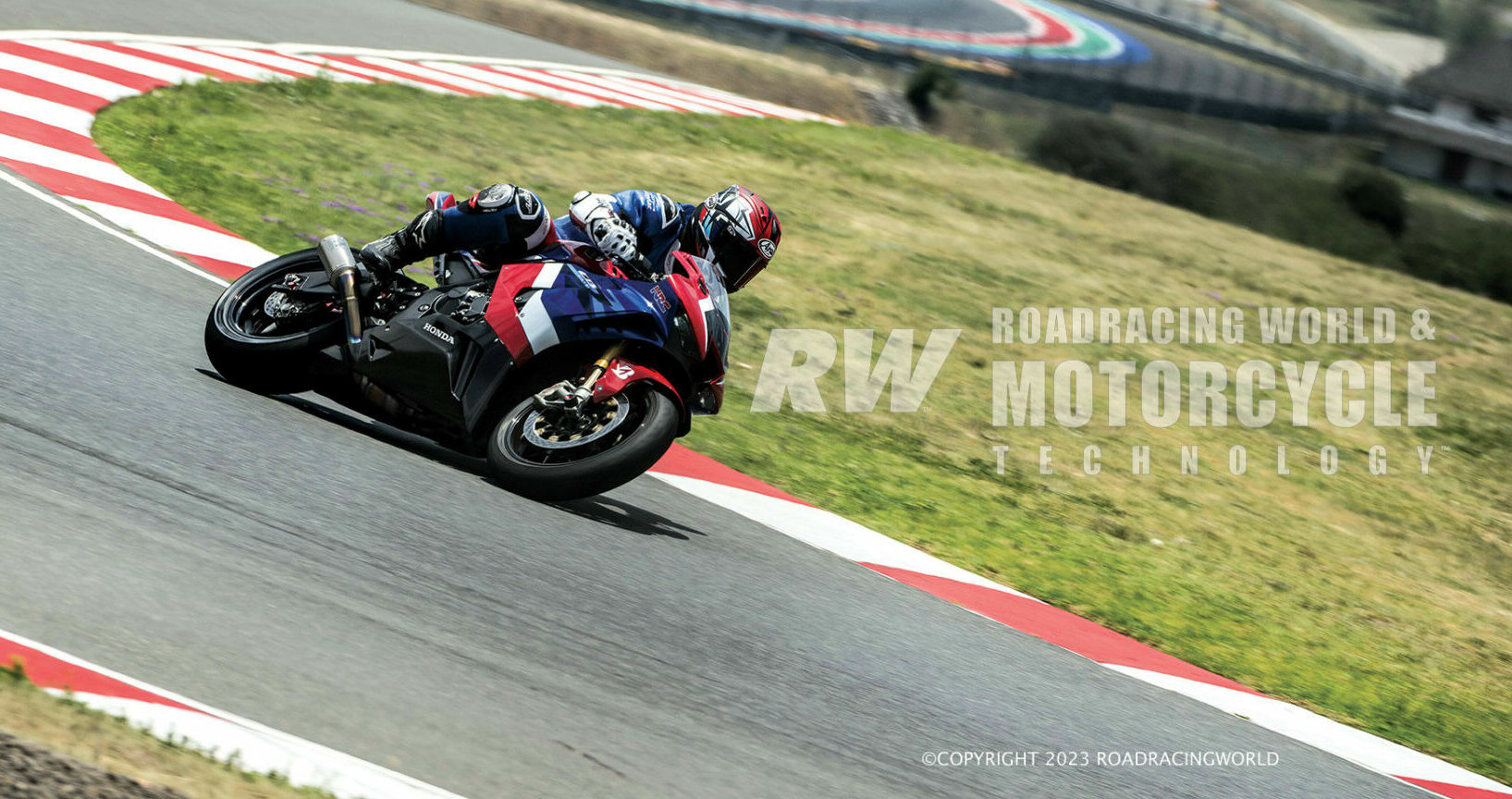 Chris Ulrich rode several bikes fitted with Bridgestone Hypersport Battlax S23 tires on South Africa's Kyalami Grand Prix Circuit. He's seen here on a lightly-modified Honda CBR1000RR-R.