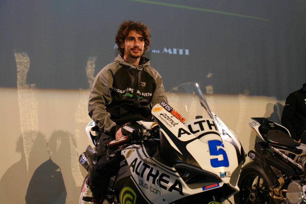 Niccolò Antonelli. Photo courtesy Althea Racing.