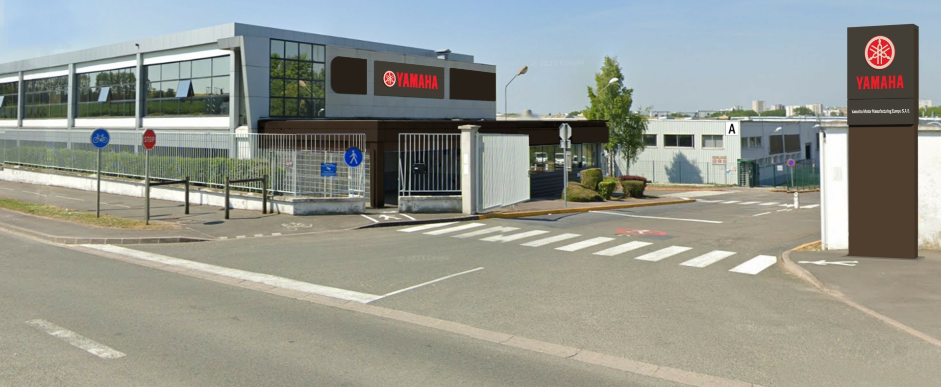 Yamaha Motor Manufacturing Europe S.A.S., formerly known as MBK Industrie S.A.S. (MBK), in Saint Quentin, France. Photo courtesy Yamaha Motor Europe.