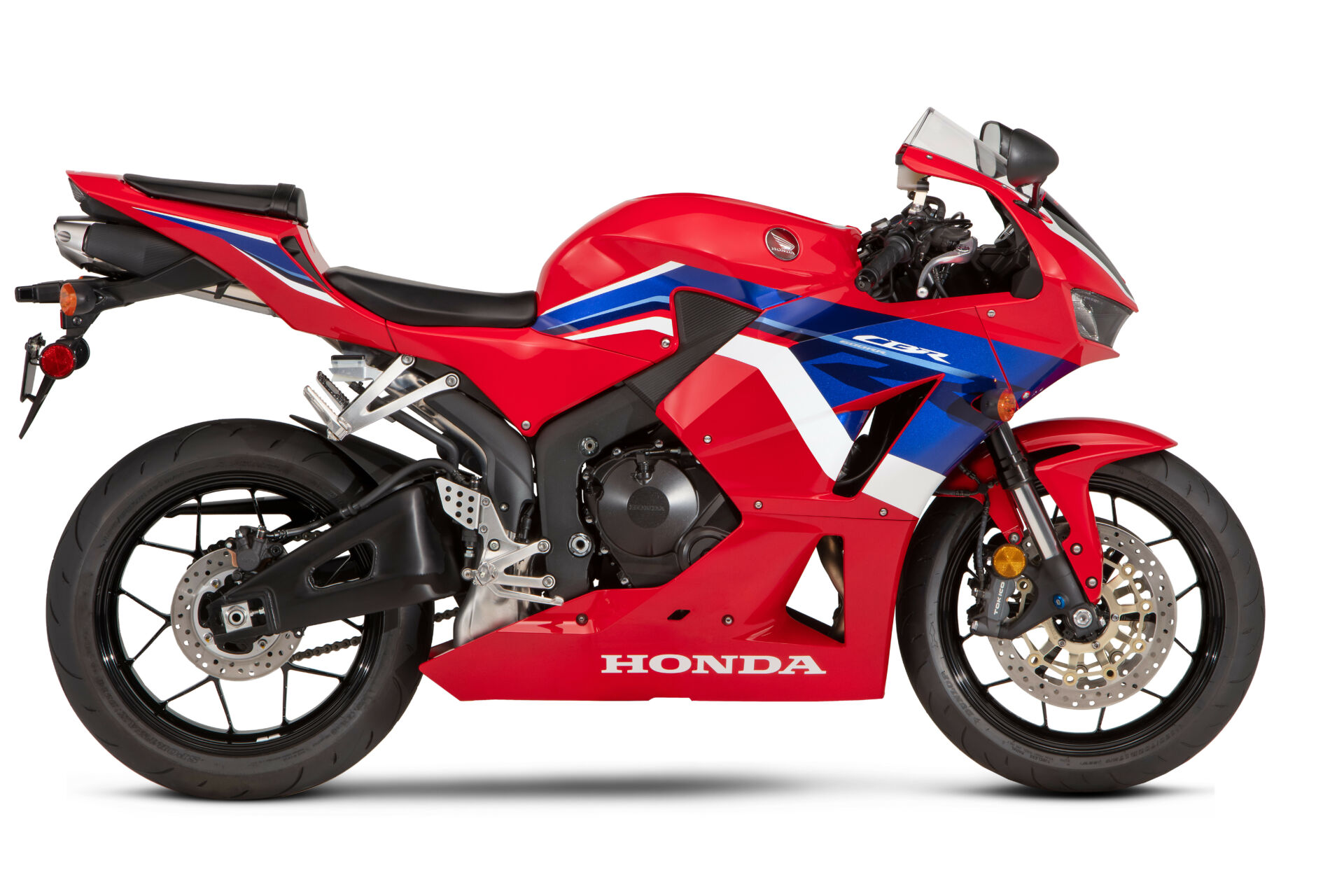 A 2024-model Honda CBR600RR. Photo courtesy American Honda.