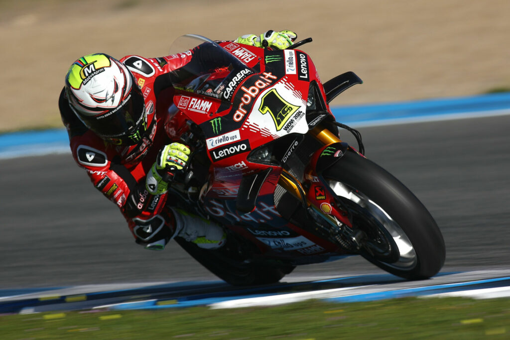 Alvaro Bautista (1). Photo courtesy Dorna.