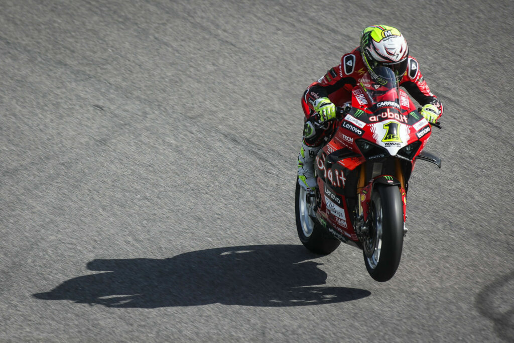 Alvaro Bautista (1). Photo courtesy Dorna.