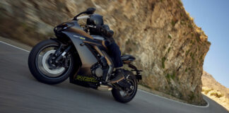 Triumph is back in the fully-faired sportbike market with its all-new 2024 Daytona 660. Photo courtesy Triumph Motorcycles.