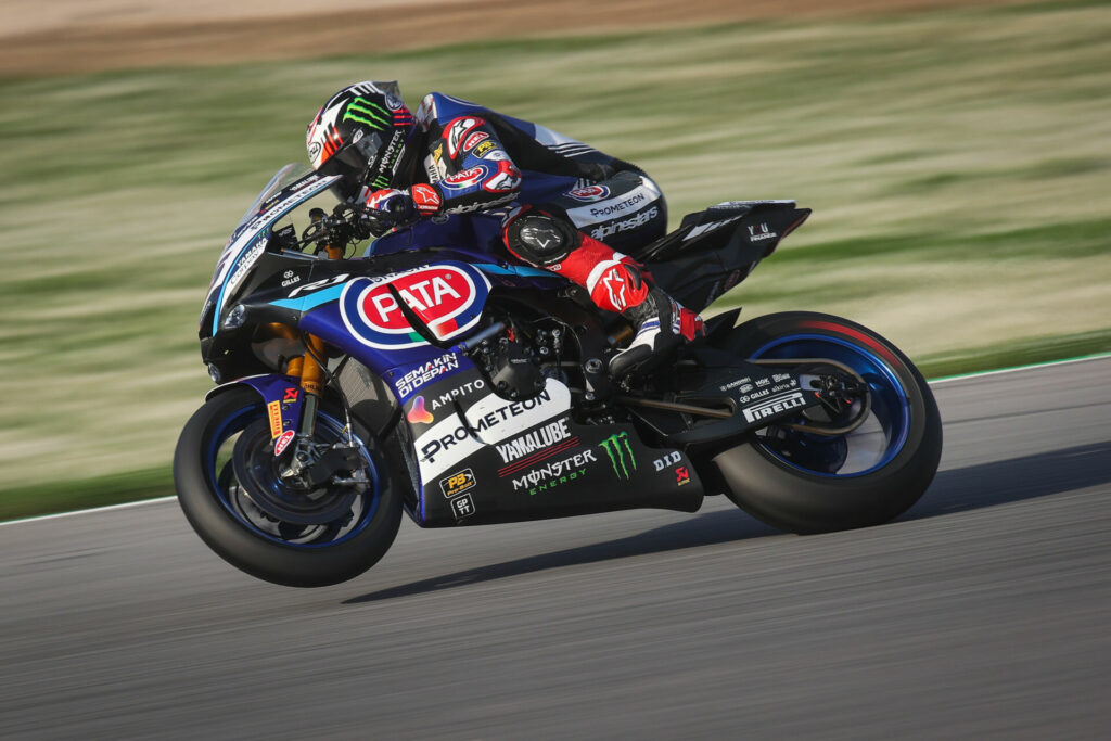 SBK test in Portimao with Marquez, Bagnaia - and Rossi