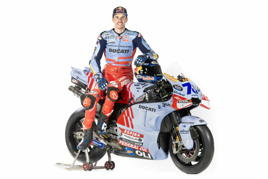 Alex Marquez. Photo courtesy Gresini Racing.