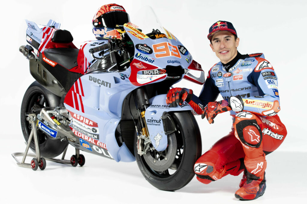 Marc Marquez. Photo courtesy Gresini Racing.