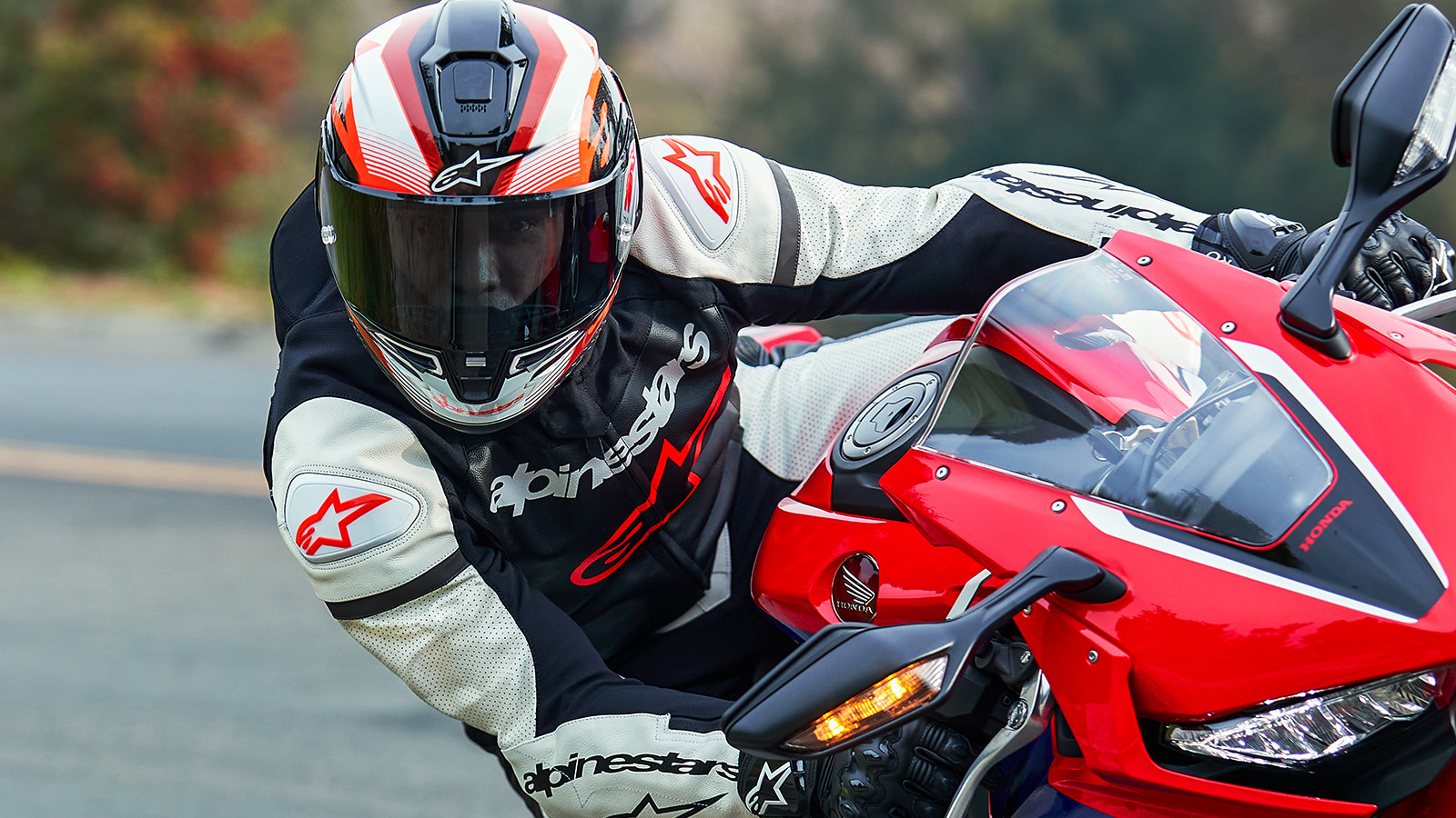 Alpinestars has released its new Supertech R-10 road racing helmet. Photo courtesy Alpinestars.