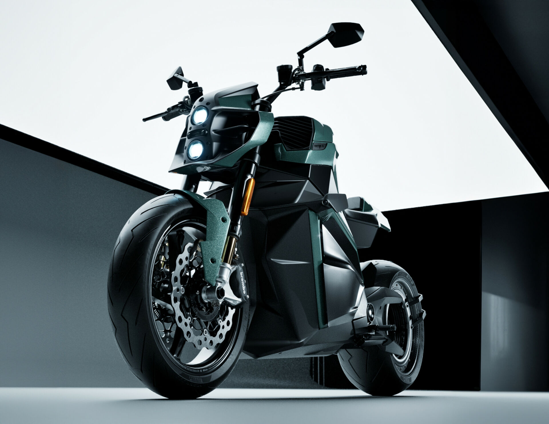 A Verge TS Ultra electric motorcycle. Photo courtesy Verge Motorcycles.