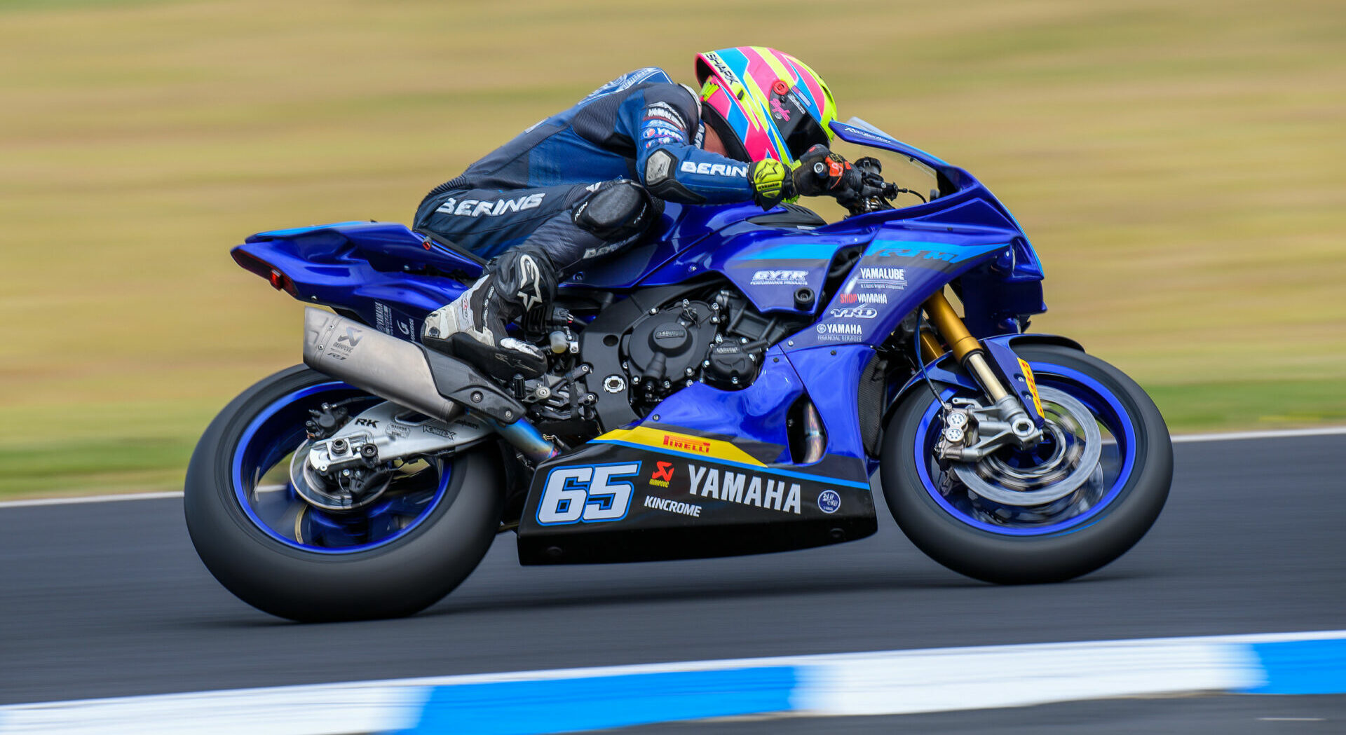 Cru Halliday (65). Photo by RbMotoLens, courtesy ASBK.