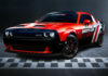The Dodge Challenger SRT is the new Official Safety Car of the FIM Superbike World Championship. Image courtesy Dorna.