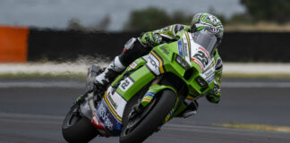 Alex Lowes (22). Photo courtesy Kawasaki.