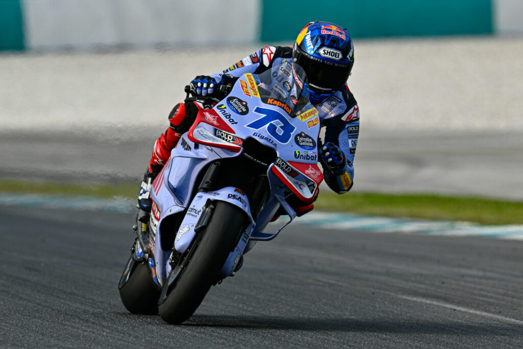 Alex Marquez (73). Photo courtesy Dorna.