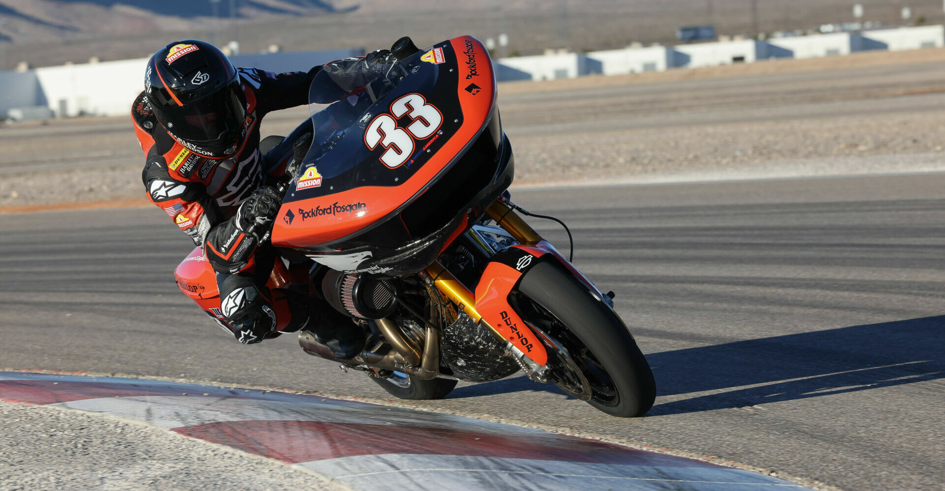 Kyle Wyman (33). Photo courtesy Harley-Davidson.