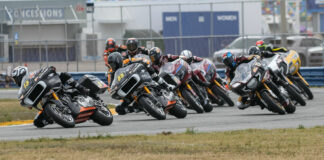 The opening round of the 2024 Mission King Of The Baggers Championship will headline the support races for this year's 82nd running of the Daytona 200. Photo by Brian J. Nelson, courtesy MotoAmerica.
