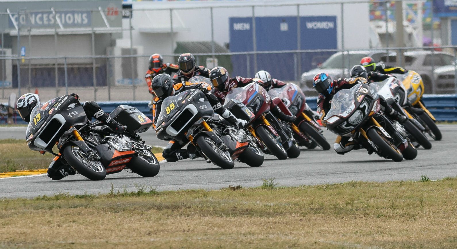 The opening round of the 2024 Mission King Of The Baggers Championship will headline the support races for this year's 82nd running of the Daytona 200. Photo by Brian J. Nelson, courtesy MotoAmerica.