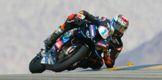 Corey Alexander (1) won the Stock 1000 Shootout on his BMW M 1000 RR and placed third in the Mediumweight Shootout on his new Ducati Panigale V2. Photo by CaliPhotography, courtesy CVMA.