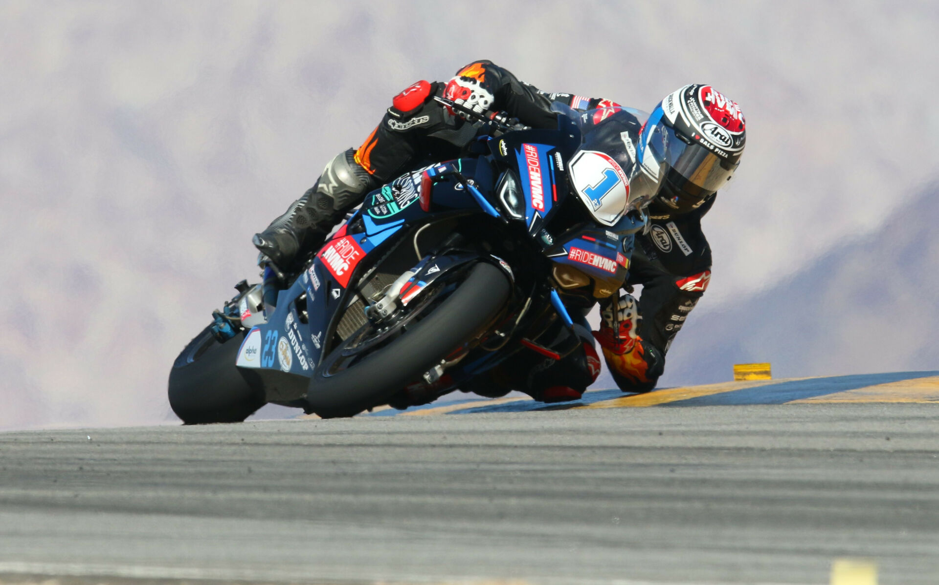 Corey Alexander (1) won the Stock 1000 Shootout on his BMW M 1000 RR and placed third in the Mediumweight Shootout on his new Ducati Panigale V2. Photo by CaliPhotography, courtesy CVMA.