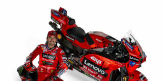 Francesco Bagnaia. Photo courtesy Ducati.