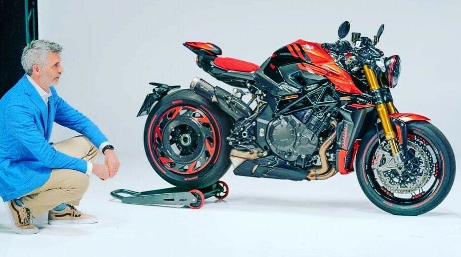 American Engineer Brian Gillen is leaving MV Agusta after 17 years. He's seen here in 2023 with a RUSH 1000.