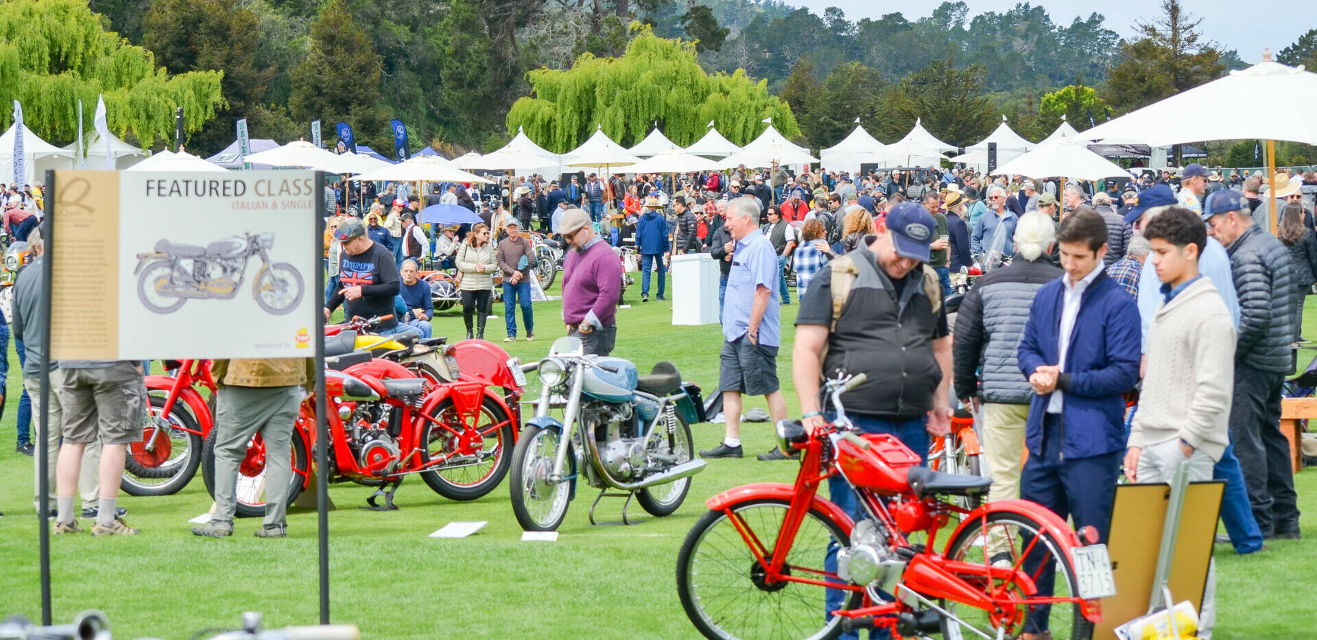 The 14th annual The Quail Motorcycle Gathering will be held May 4 in Carmel, California. Photo courtesy The Quail Motorcycle Gathering.