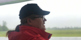 Warren Dunham on a rainy day at Shannonville Motorsport Park in 2023. Photo courtesy Warren Dunham.
