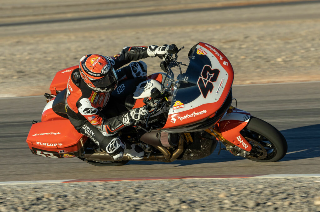 James Rispoli (43). Photo courtesy Harley-Davidson.