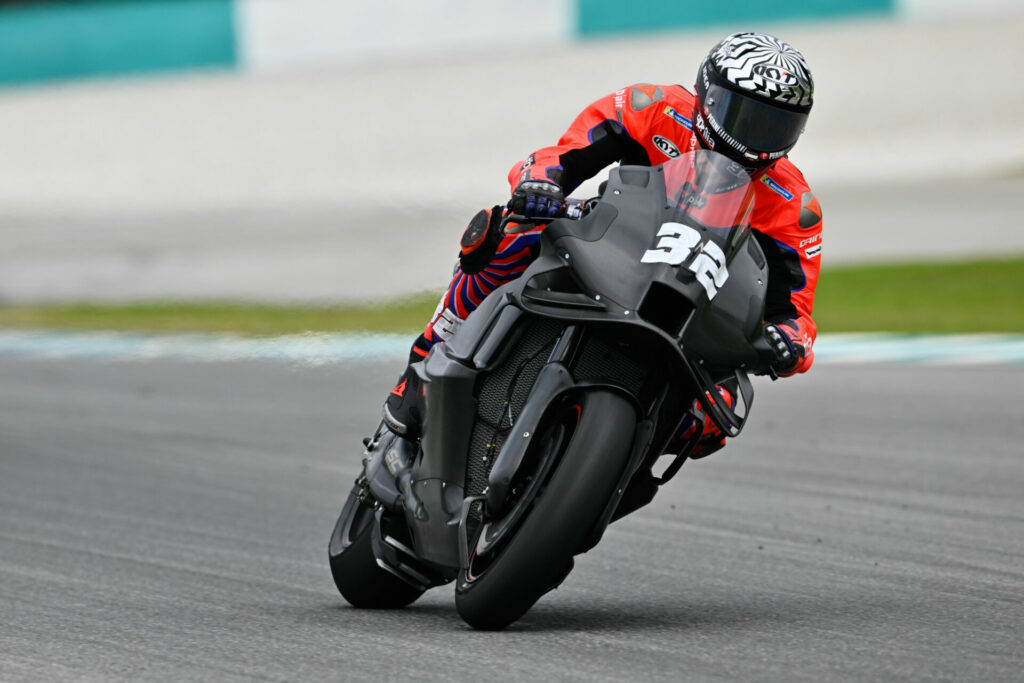 Lorenzo Savadori (32). Photo courtesy Dorna.