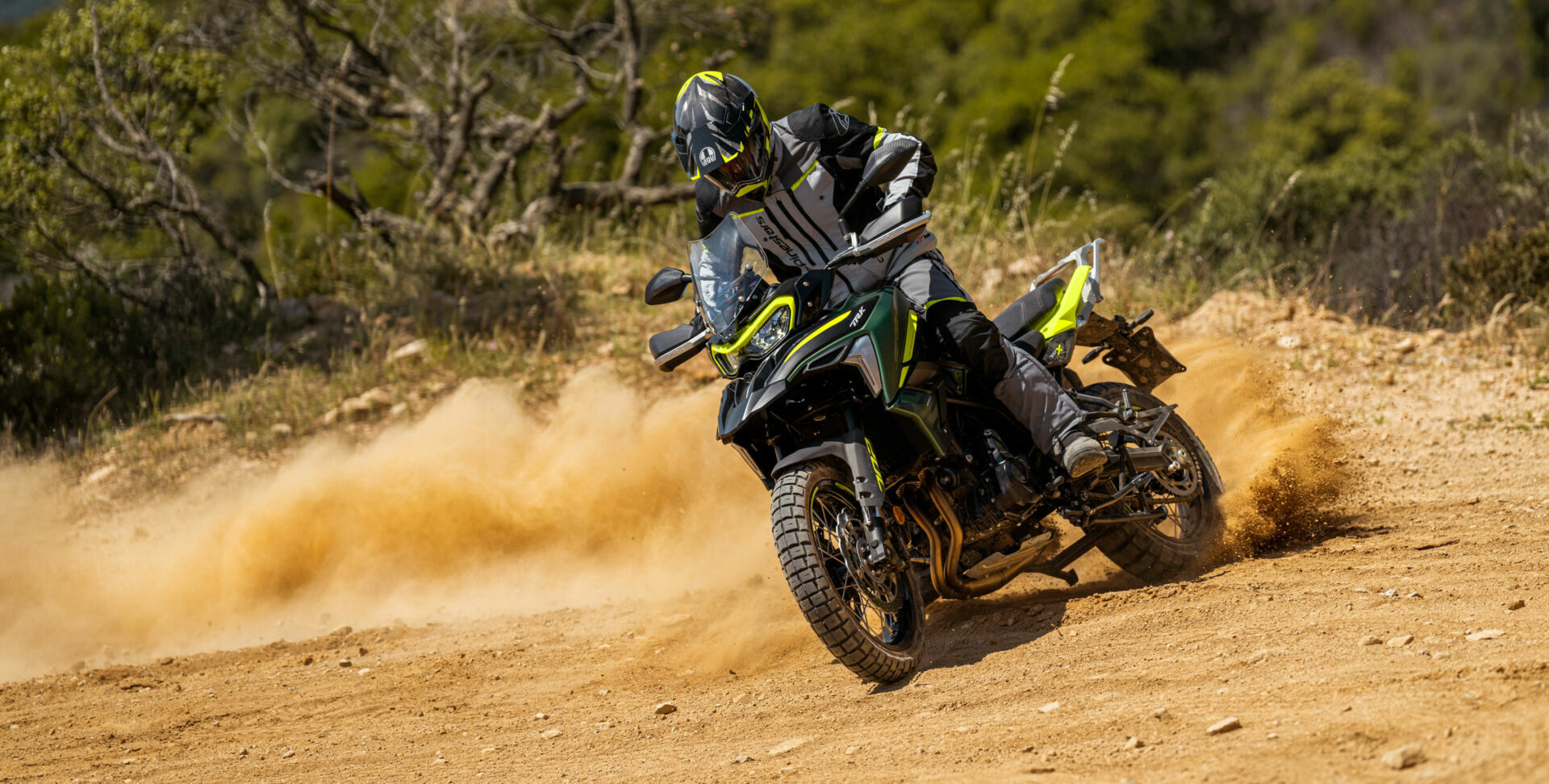 A 2024 Benelli TRX 702X in action. Photo courtesy Benelli/Keeway America.