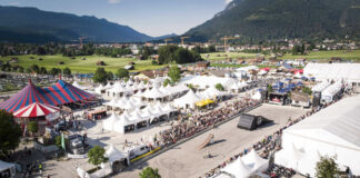 A scene from BMW Motorrad Days in Garmisch-Partenkirchen, Germany, in 2019. Photo courtesy BMW Motorrad.