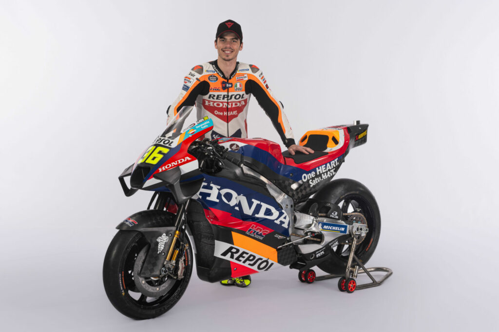 Joan Mir. Photo courtesy Repsol Honda.