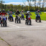 A grid at a NJminiGP race at New Jersey Motorsports Park in 2021. Photo courtesy NJminiGP.