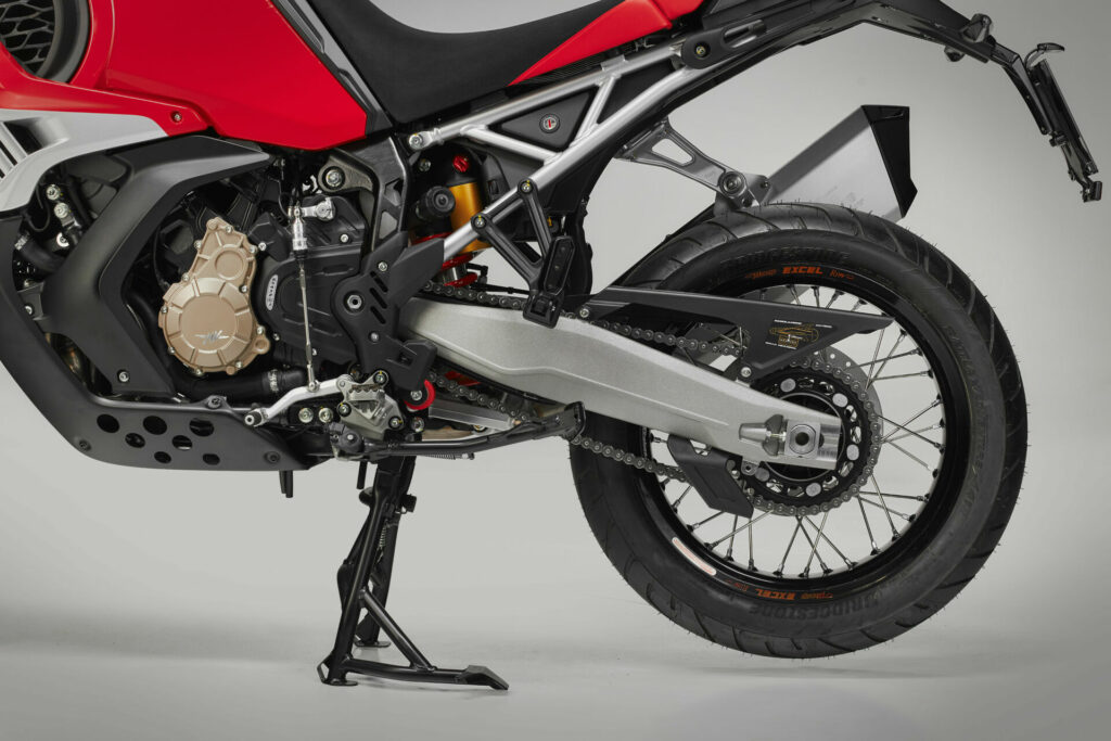 The back half of the 2024-model MV Agusta Enduro Veloce. Photo courtesy MV Agusta.