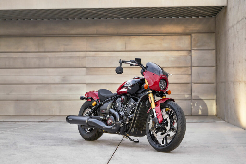 A 2025 Indian Scout 101. Photo courtesy Indian Motorcycle.